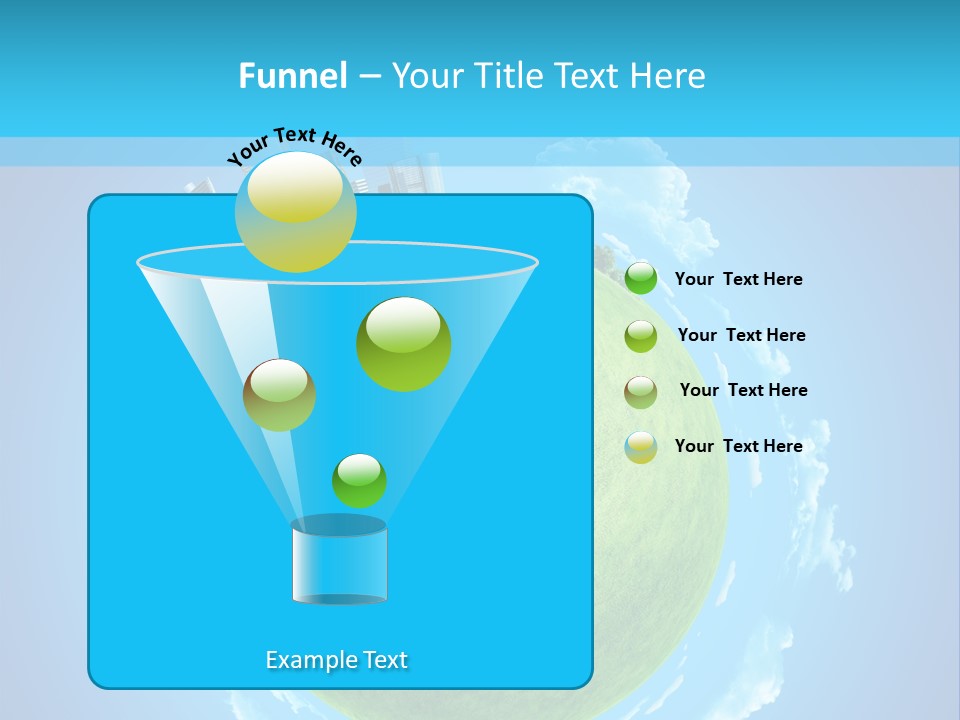 Natural Planet Piece PowerPoint Template