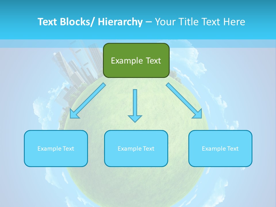 Natural Planet Piece PowerPoint Template