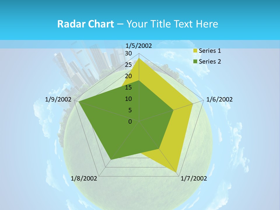 Natural Planet Piece PowerPoint Template