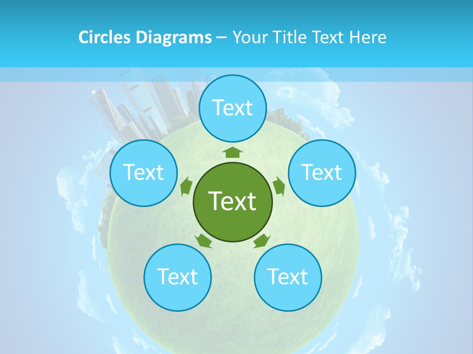 Natural Planet Piece PowerPoint Template