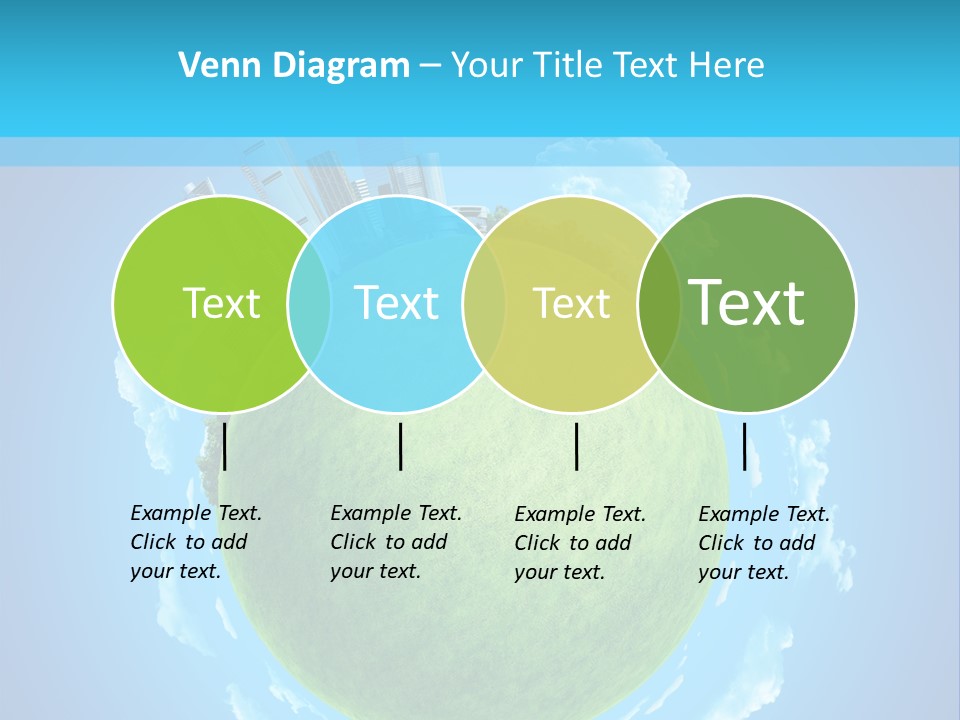 Natural Planet Piece PowerPoint Template