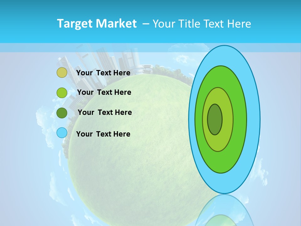 Natural Planet Piece PowerPoint Template