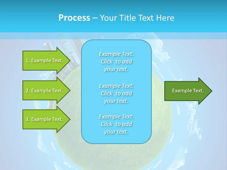 Natural Planet Piece PowerPoint Template
