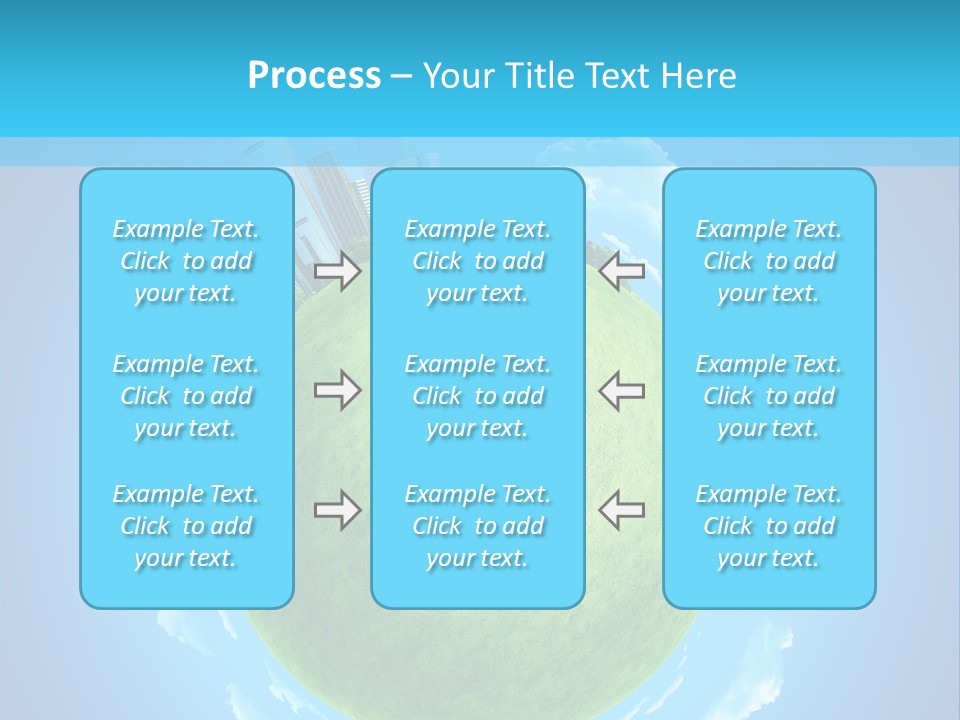Natural Planet Piece PowerPoint Template