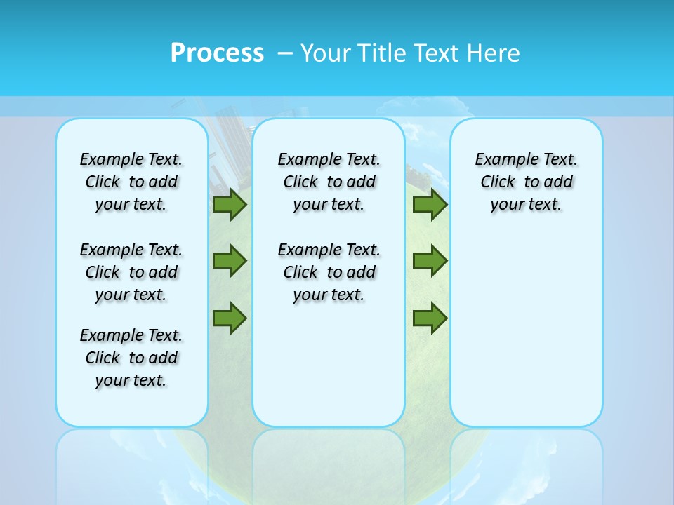 Natural Planet Piece PowerPoint Template