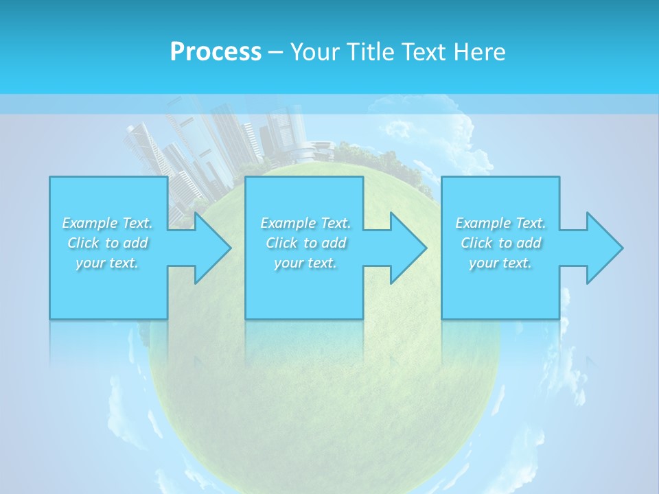 Natural Planet Piece PowerPoint Template