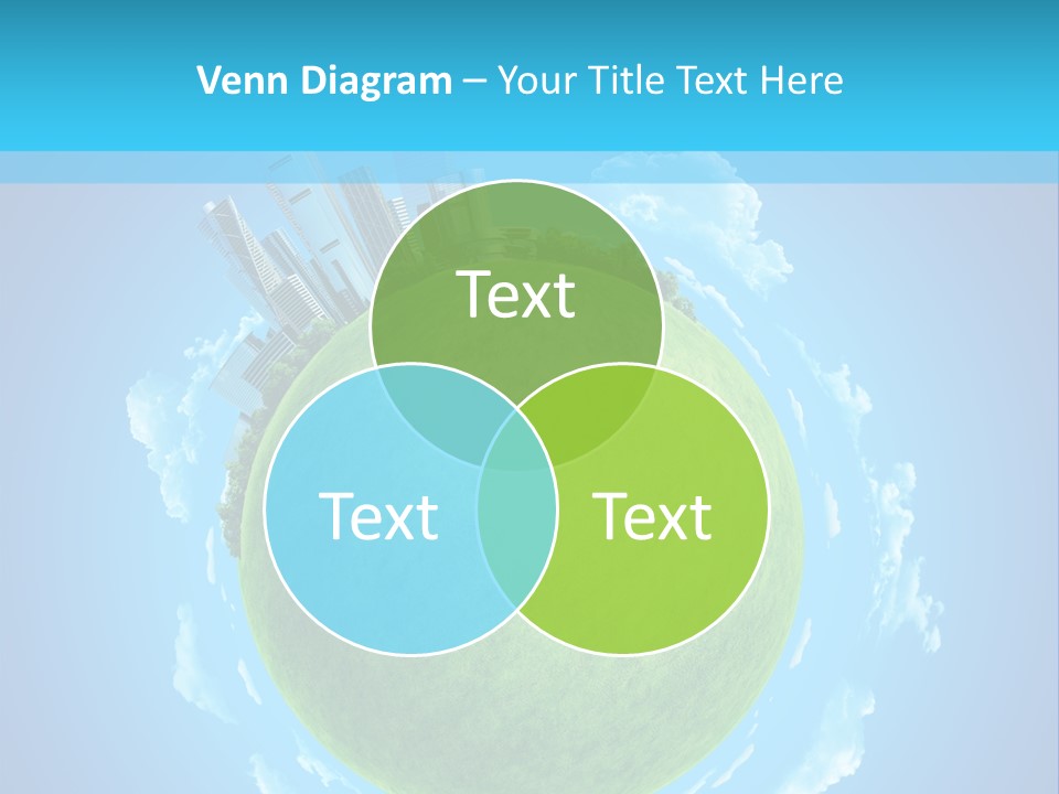 Natural Planet Piece PowerPoint Template