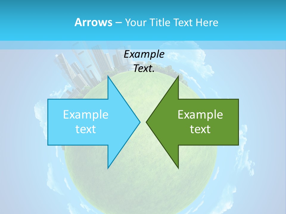 Natural Planet Piece PowerPoint Template