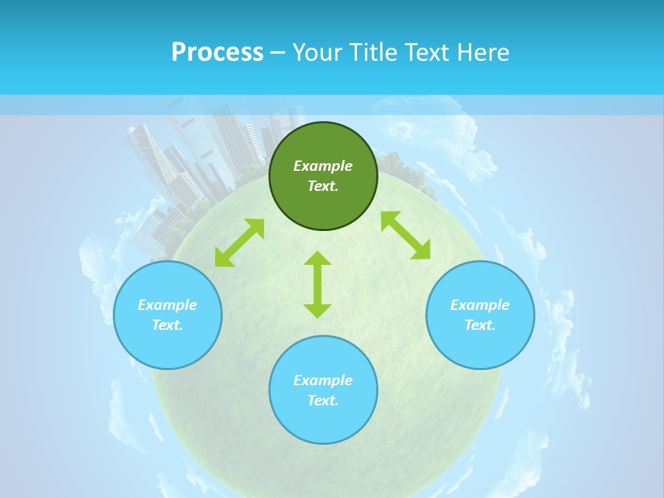 Natural Planet Piece PowerPoint Template
