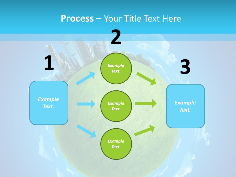 Natural Planet Piece PowerPoint Template
