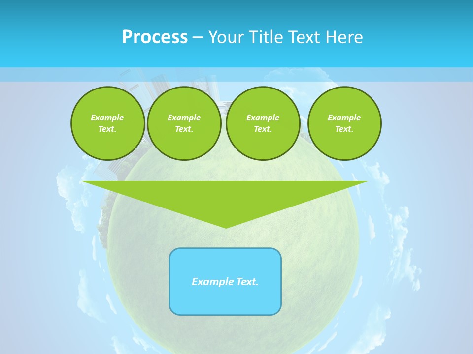 Natural Planet Piece PowerPoint Template