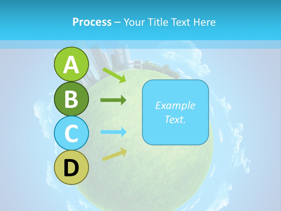 Natural Planet Piece PowerPoint Template