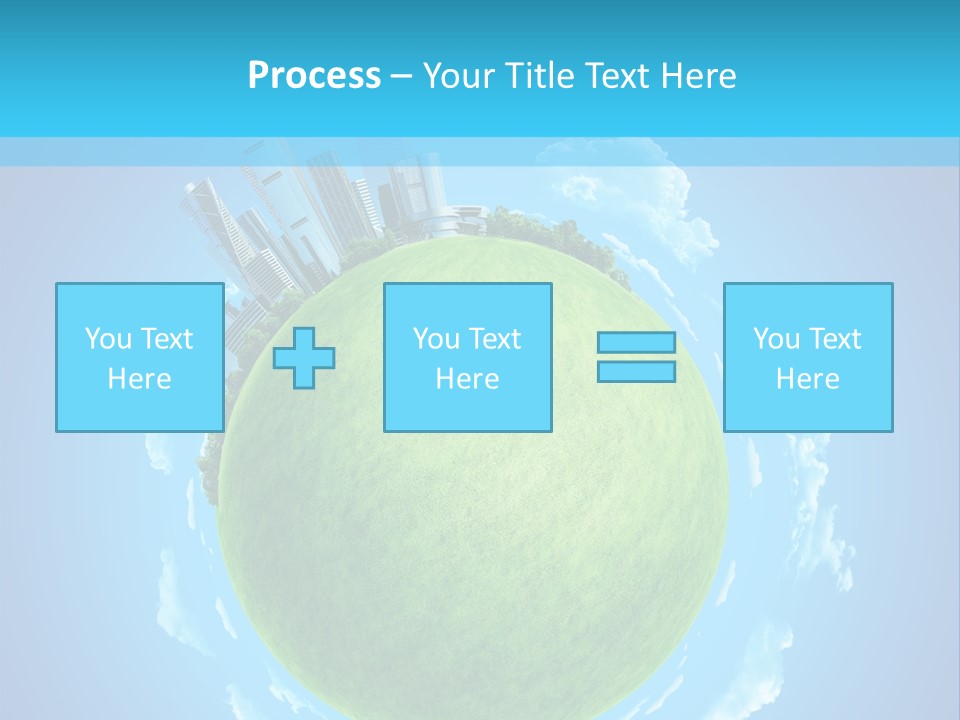 Natural Planet Piece PowerPoint Template