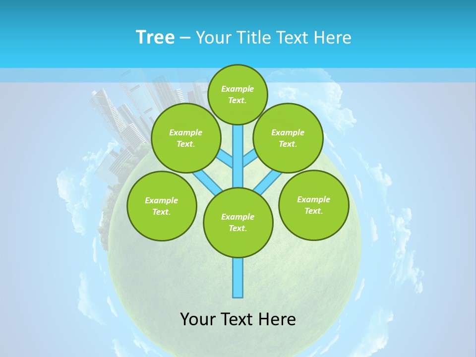 Natural Planet Piece PowerPoint Template