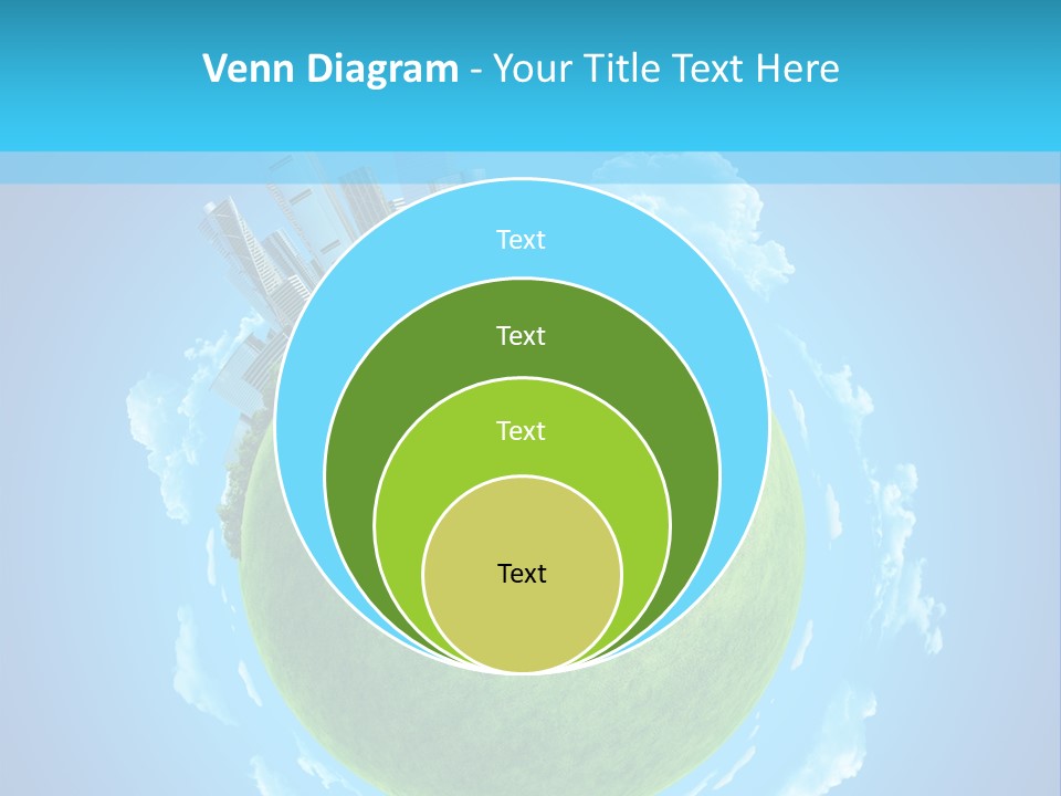 Natural Planet Piece PowerPoint Template