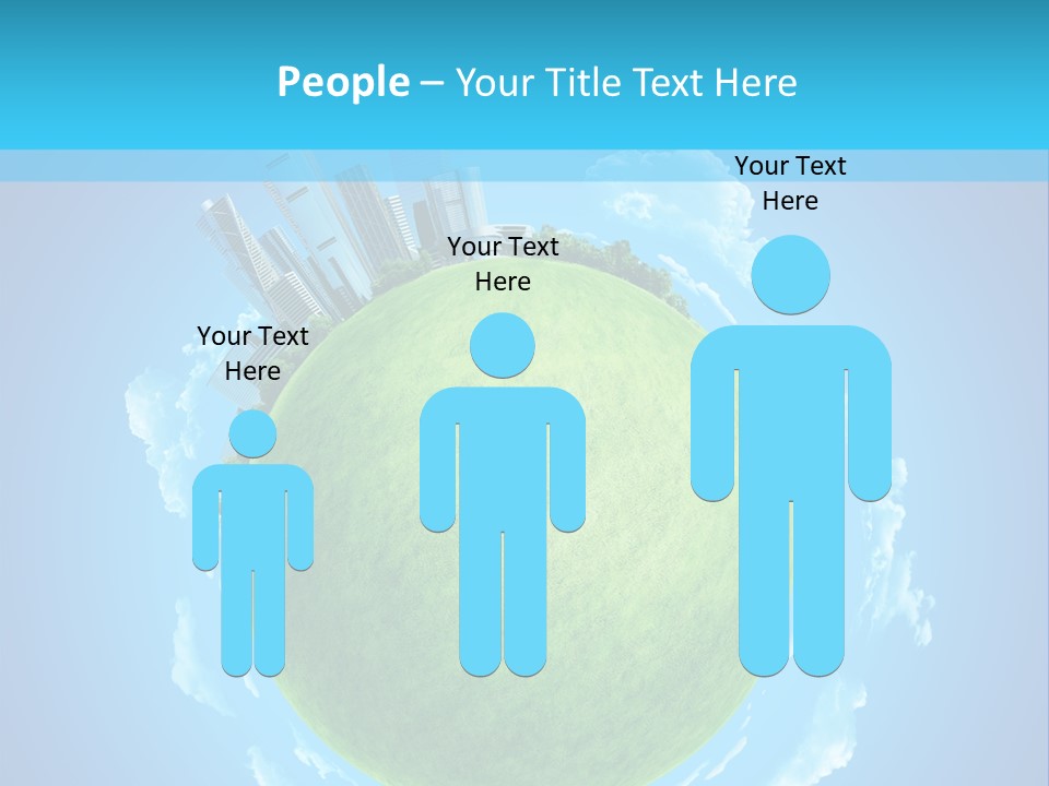 Natural Planet Piece PowerPoint Template