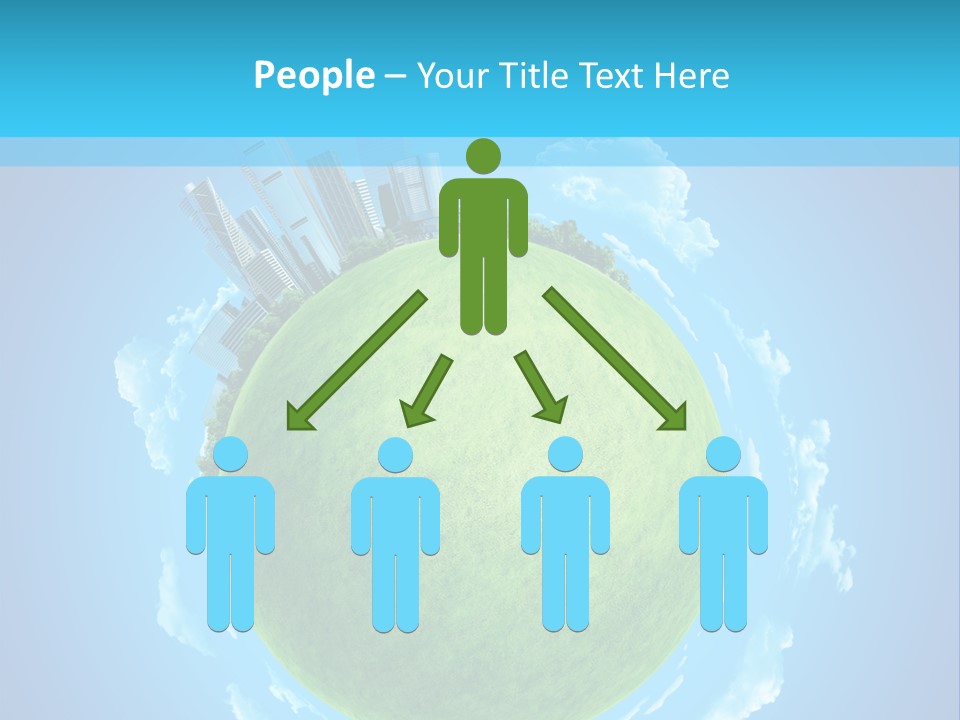 Natural Planet Piece PowerPoint Template