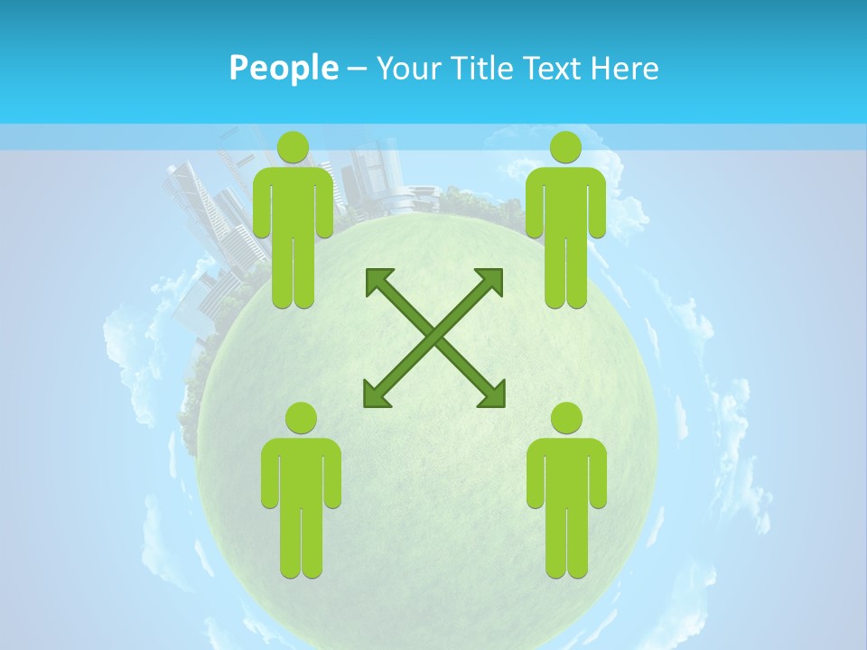 Natural Planet Piece PowerPoint Template