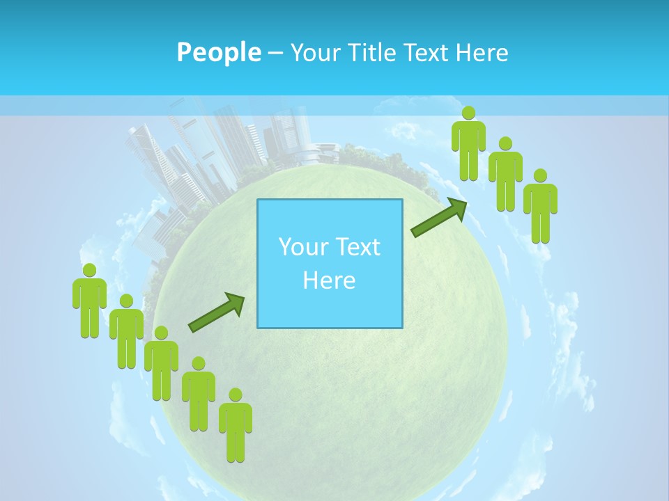 Natural Planet Piece PowerPoint Template