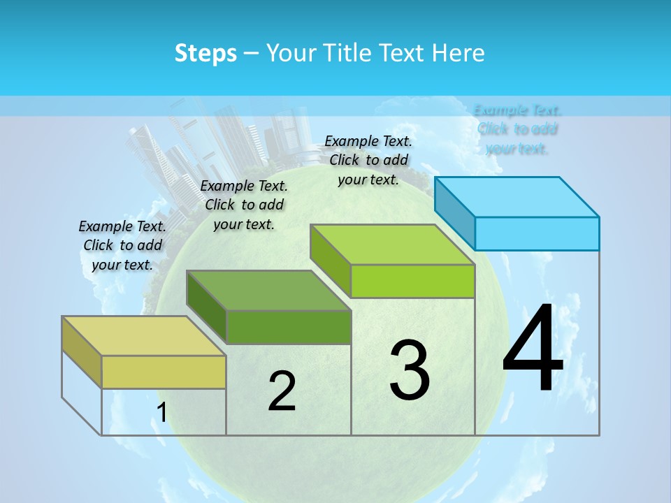 Natural Planet Piece PowerPoint Template