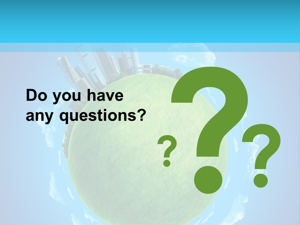 Natural Planet Piece PowerPoint Template