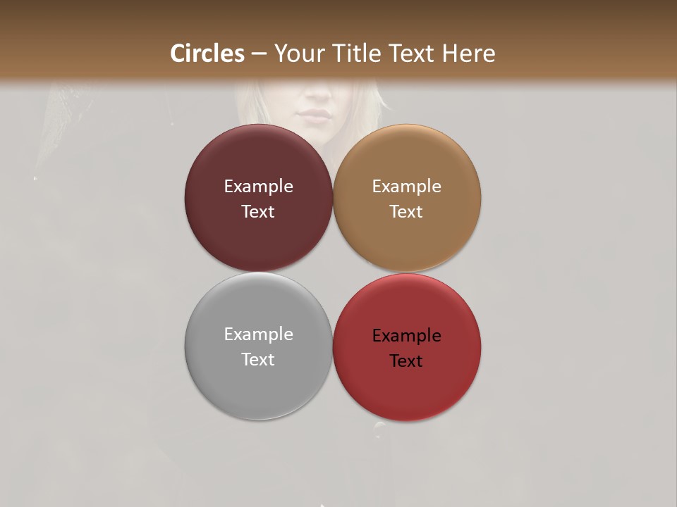 Rain  People PowerPoint Template