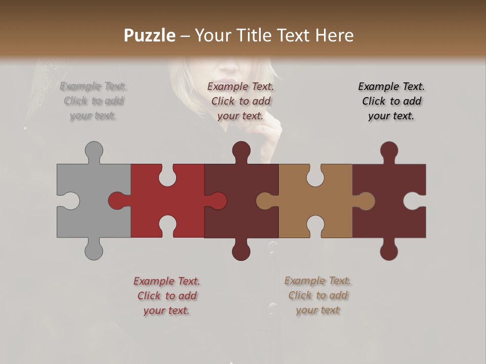 Rain  People PowerPoint Template