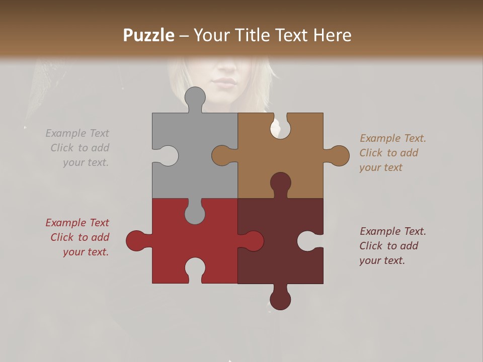 Rain  People PowerPoint Template