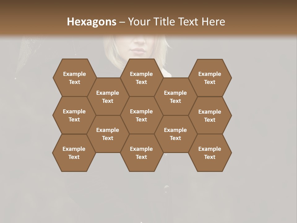 Rain  People PowerPoint Template