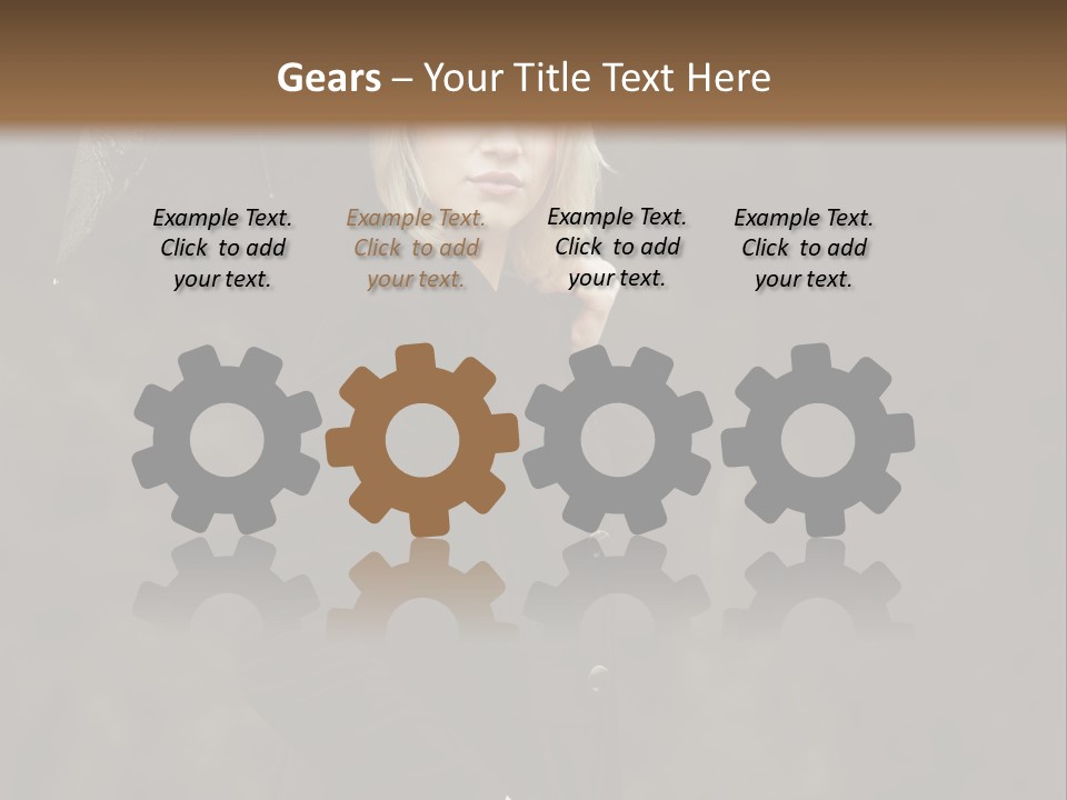 Rain  People PowerPoint Template