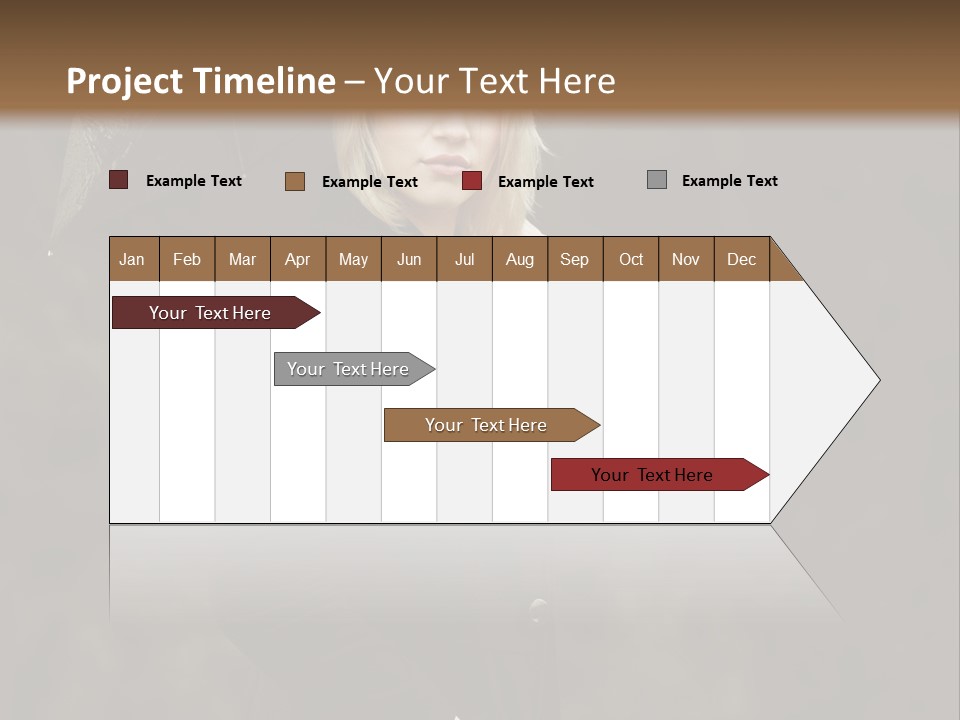 Rain  People PowerPoint Template