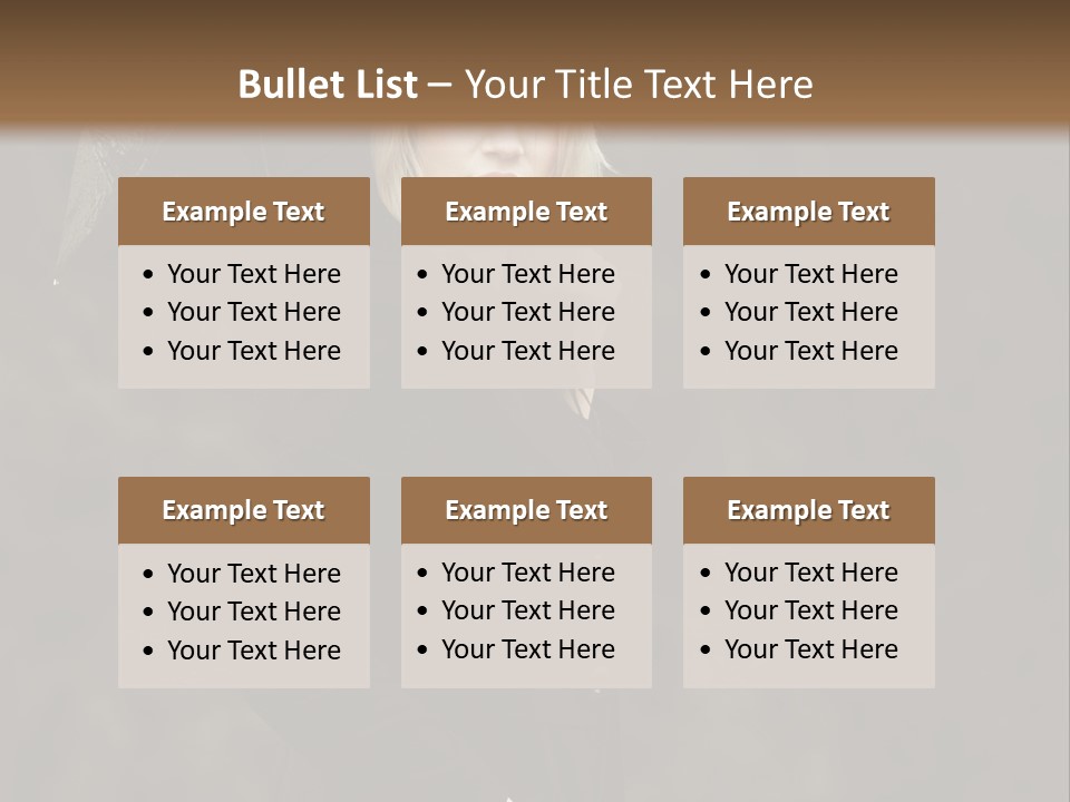 Rain  People PowerPoint Template