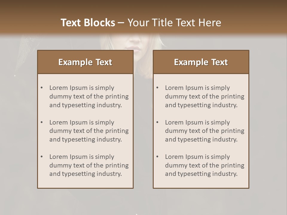 Rain  People PowerPoint Template