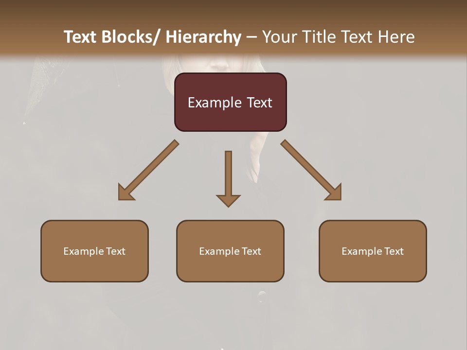Rain  People PowerPoint Template