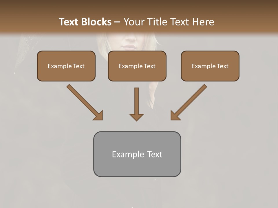 Rain  People PowerPoint Template
