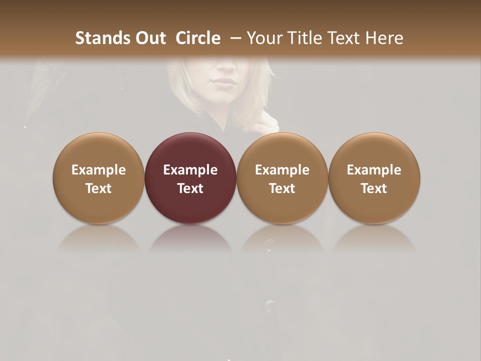 Rain  People PowerPoint Template