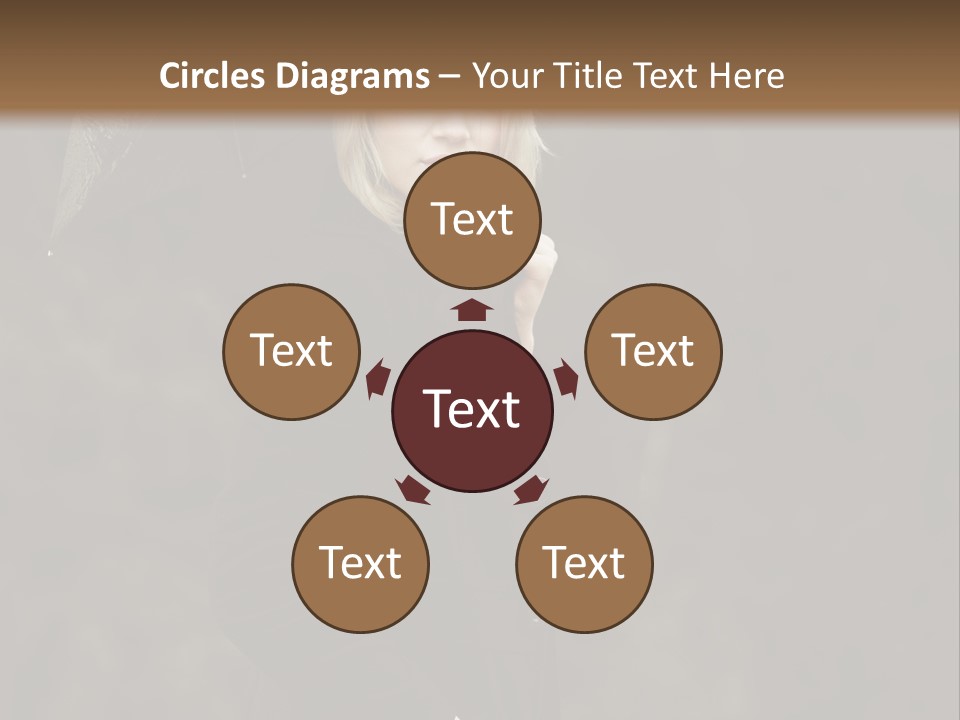 Rain  People PowerPoint Template