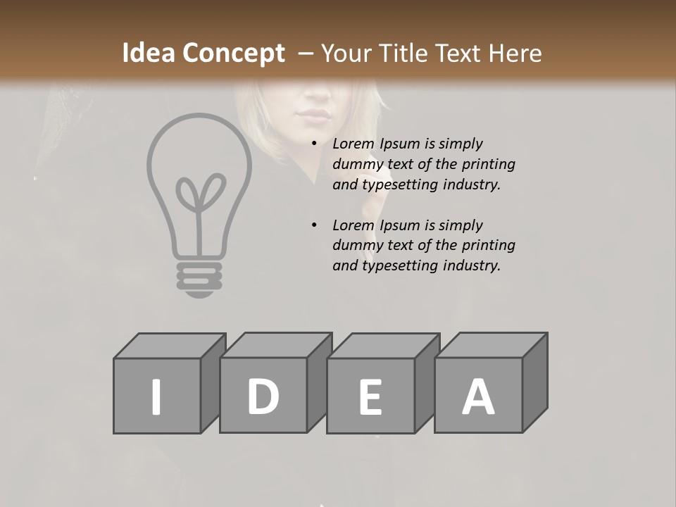 Rain  People PowerPoint Template