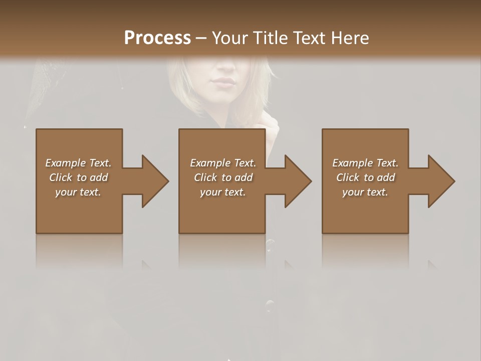 Rain  People PowerPoint Template