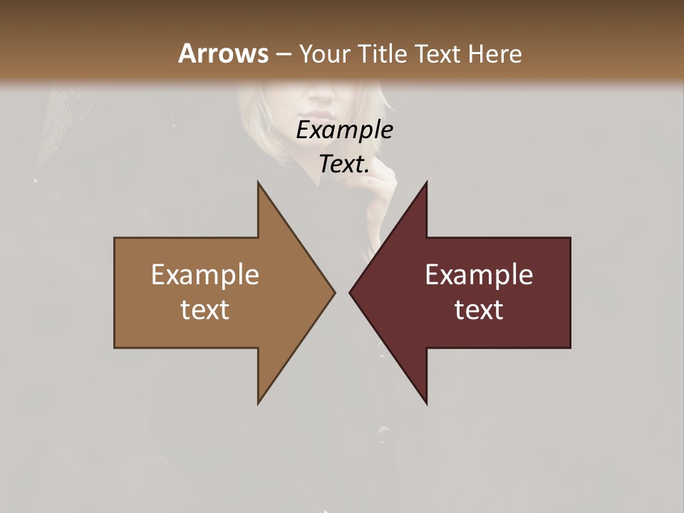 Rain  People PowerPoint Template