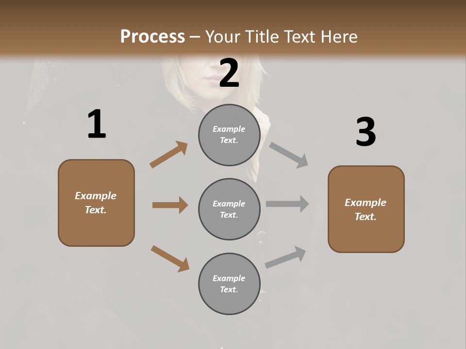 Rain  People PowerPoint Template