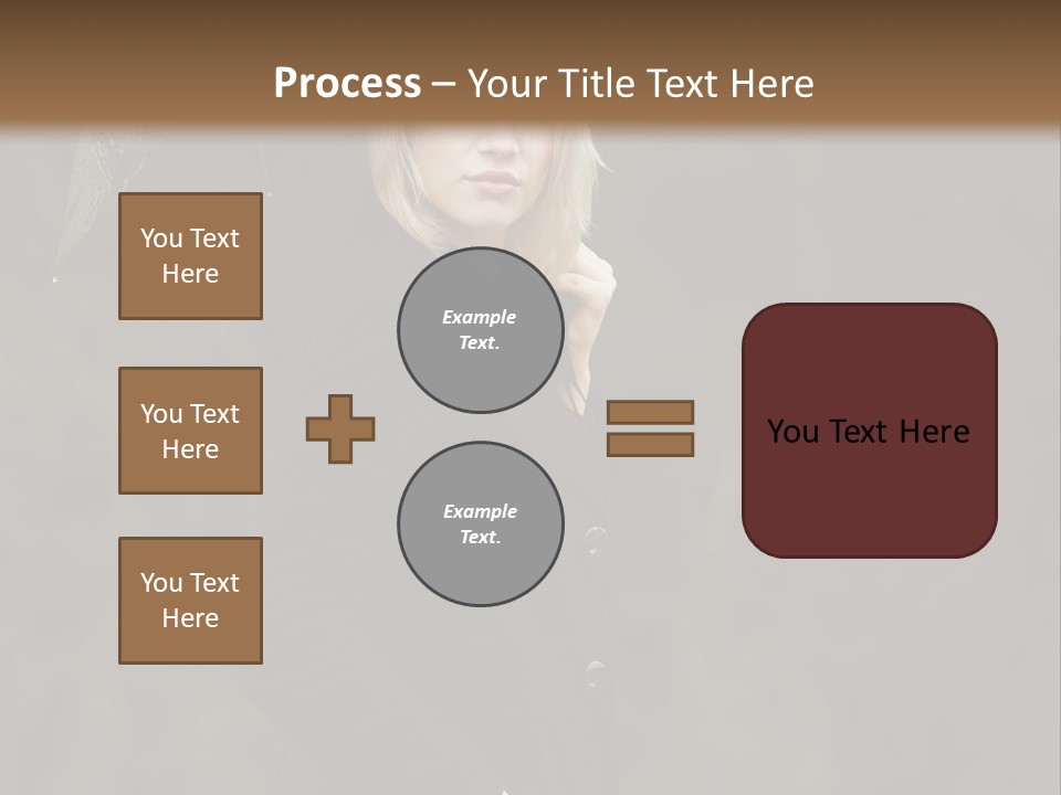 Rain  People PowerPoint Template