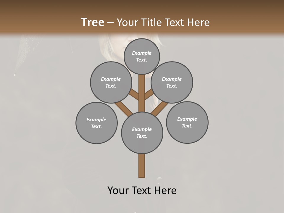 Rain  People PowerPoint Template