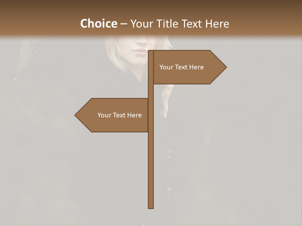 Rain  People PowerPoint Template