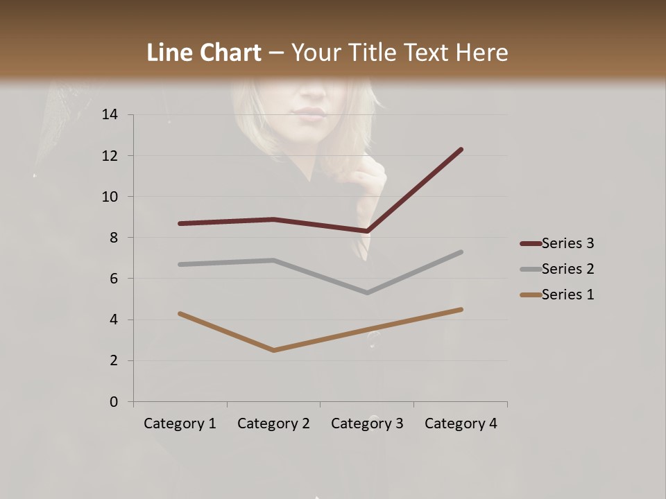 Rain  People PowerPoint Template