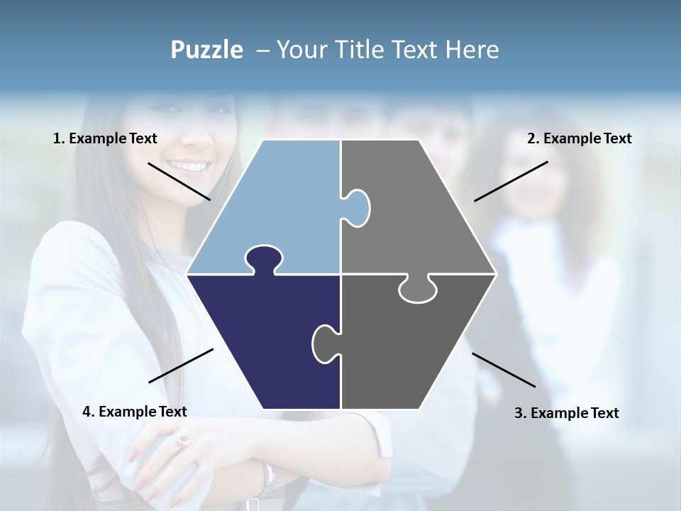 Company Collar Young PowerPoint Template