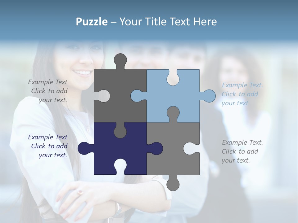 Company Collar Young PowerPoint Template