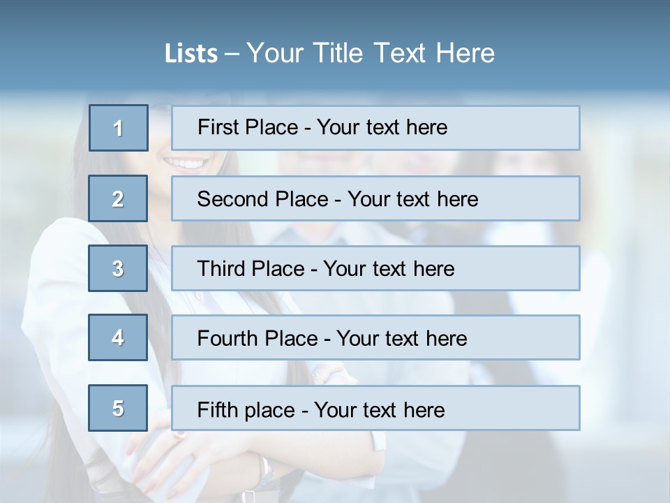 Company Collar Young PowerPoint Template