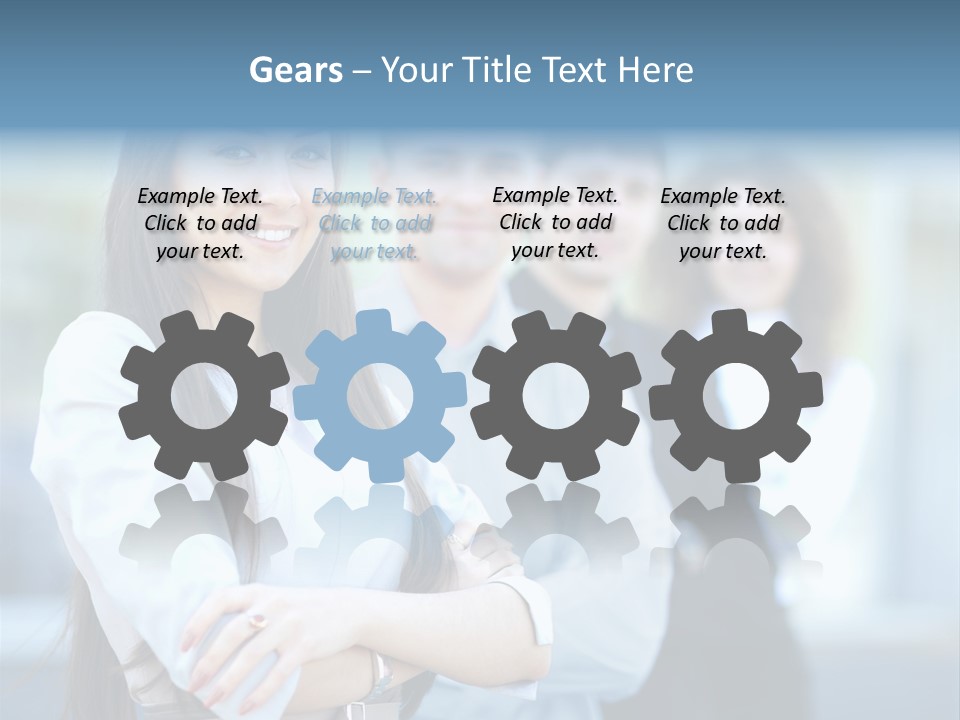 Company Collar Young PowerPoint Template