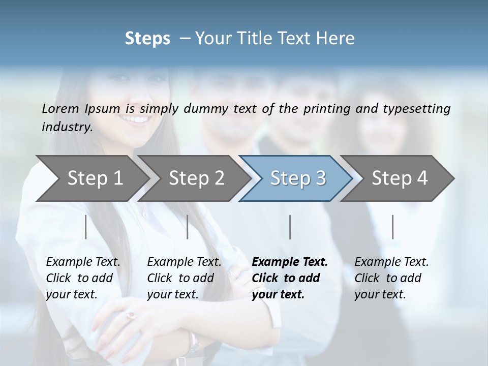Company Collar Young PowerPoint Template